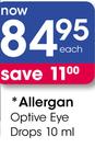Allergan Optive Eye Drops-10Ml