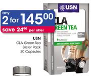 USN Cla Green Tea Blister Pack-2x30 Capsules