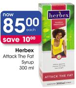 Herbex Attack The Fat Syrup-300ml