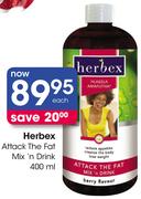 Herbex Attack The Fat Mix 'n Drink-400ml