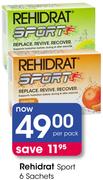Rehidrat Sport 6 Sachets-Per Pack
