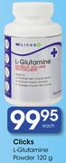 Clicks L-Glutamine Powder-120G