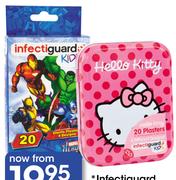 Infectiguard Hello Kitty 20 Plasters In Tin-Per Pack