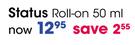 Status Roll-On-50Ml