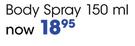 Adidas For Men Body Spray-150Ml