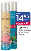Lentheric Kaleidoscope Body Spray-100Ml Each
