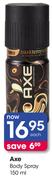 Axe Body Spray-150Ml