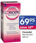 Corsodyl Mouthwash-200Ml
