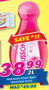 Mousson Foam Bath Assorted-2Ltr