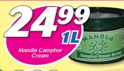 Mandla Camphor Cream-1Ltr