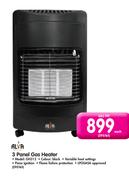 Alva 3 Panel Gas Heater GH312
