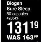 Biogen Sure Sleep 60 Capsules