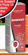 Lifestyle Health Bioboost Fizzy 10 Effervescent Tablets