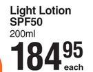 Island Tribe Light Lotion SPF50-200ml Each