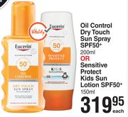 Eucerin Oil Control Dry Touch Sun Spray SPF50+-200ml Each