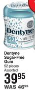 Dentyne Sugar Free Gum 52 Pieces Assorted