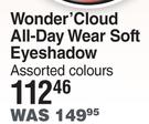 Rimmel Wonder Cloud All Day Wear Soft Eyeshadow Assorted Colours