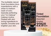 L.A.Girl Tinted Foundation Assorted Shades-Each