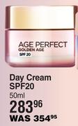 L'Oreal Age Perfect Golden Age Day Cream SPF20-50ml