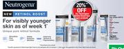 Neutrogena Anti Age Day Cream SPF15 50ml Or Night Cream 50ml Or Serum 30ml Or Eye Cream 30ml-Each