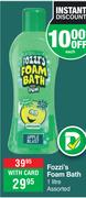 Fozzi's Foam Bath Assorted-1L 