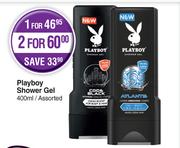 Playboy Shower Gel Assorted-For 2 x 400ml