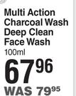 Nutrimen Multi Action Charcoal Wash Deep Clean Face Wash-100ml