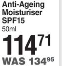 Nutrimen Anti Ageing Moistuiser SPF15-50ml