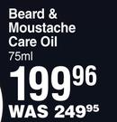 Nish Man Original Beard & Moustache Care Oil-75ml