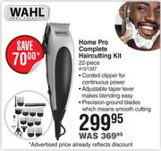 Wahl Home Pro Complete Haircutting Kit 22 Piece