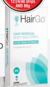 Hair Go Hair Removal Body Wax Strips 24 Pack-Per Pack