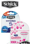 Schick Hydro 5 Cartridges 4 Pack-Per Pack