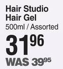 Hair Studio Hair Gel Assorted-500ml