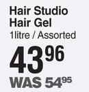 Hair Studio Hair Gel Assorted-1L