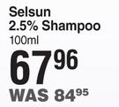 Selsun 2.5% Shampoo-100ml