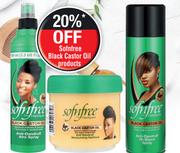 Sofnfree Black Castor Oil Anti Dandruff Afro Spray-350ml