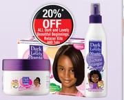 Dark & Lovely Beautiful Beginnings Scalp Care Relaxer Kit