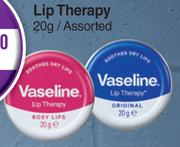 Vaseline Lip Therapy Assorted- For 1 x 20g