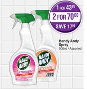 Handy Andy Spray Assorted-For 1 x 500ml