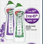 Handy Andy Cream Assorted-For 1 x 750ml
