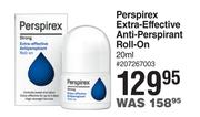 Perspirex Extra Effective Anti Perspirant Rol On-20ml