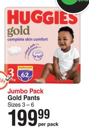 Huggies gold price at dischem sales