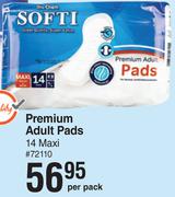 Dis-Chem Softi Premium Adult Pads-14 Maxi Per Pack