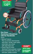Dis-Chem Aluminum Wheelchair With No Handbrake 84961