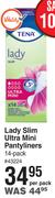 Tena Lady Slim Ultra Mini Pantyliners (14-Pack)-Per Pack