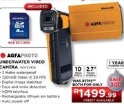 Agfa Photo Underwater Video Camera - (MOVEX100)