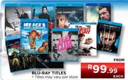 Blu-Ray Titles Each
