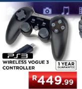 PS3 Wireless Vogue 3 Controller