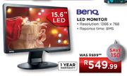 Benq LED Monitor-15.6"