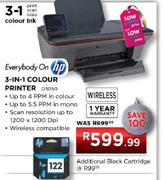 HP 3-In-1 Colour Printer-D3050